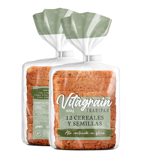 [137MG] Tradipan 12 Cereales Vitagrain 450gr